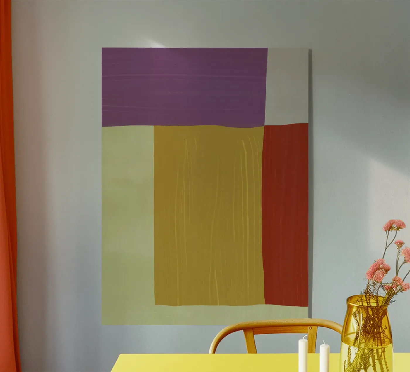 Collage minimale 04 plexiglass da Little Dean