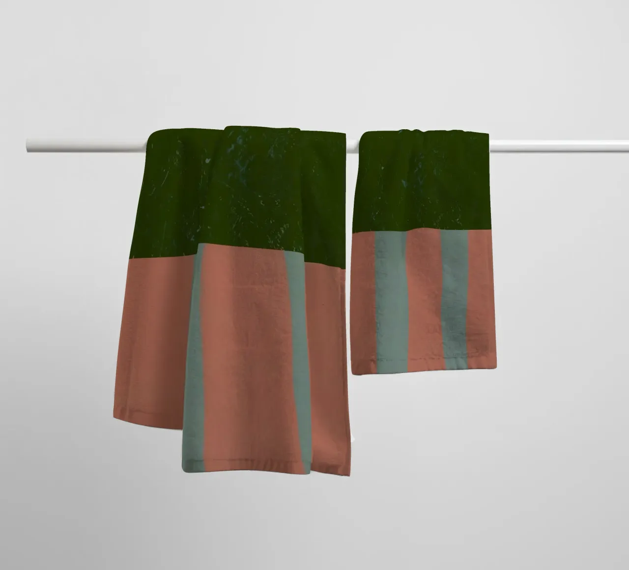Minimal Collage 03 towel by Little Dean