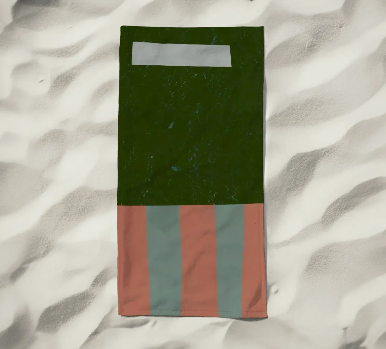 Collage minimal 03 serviette de plage de Little Dean