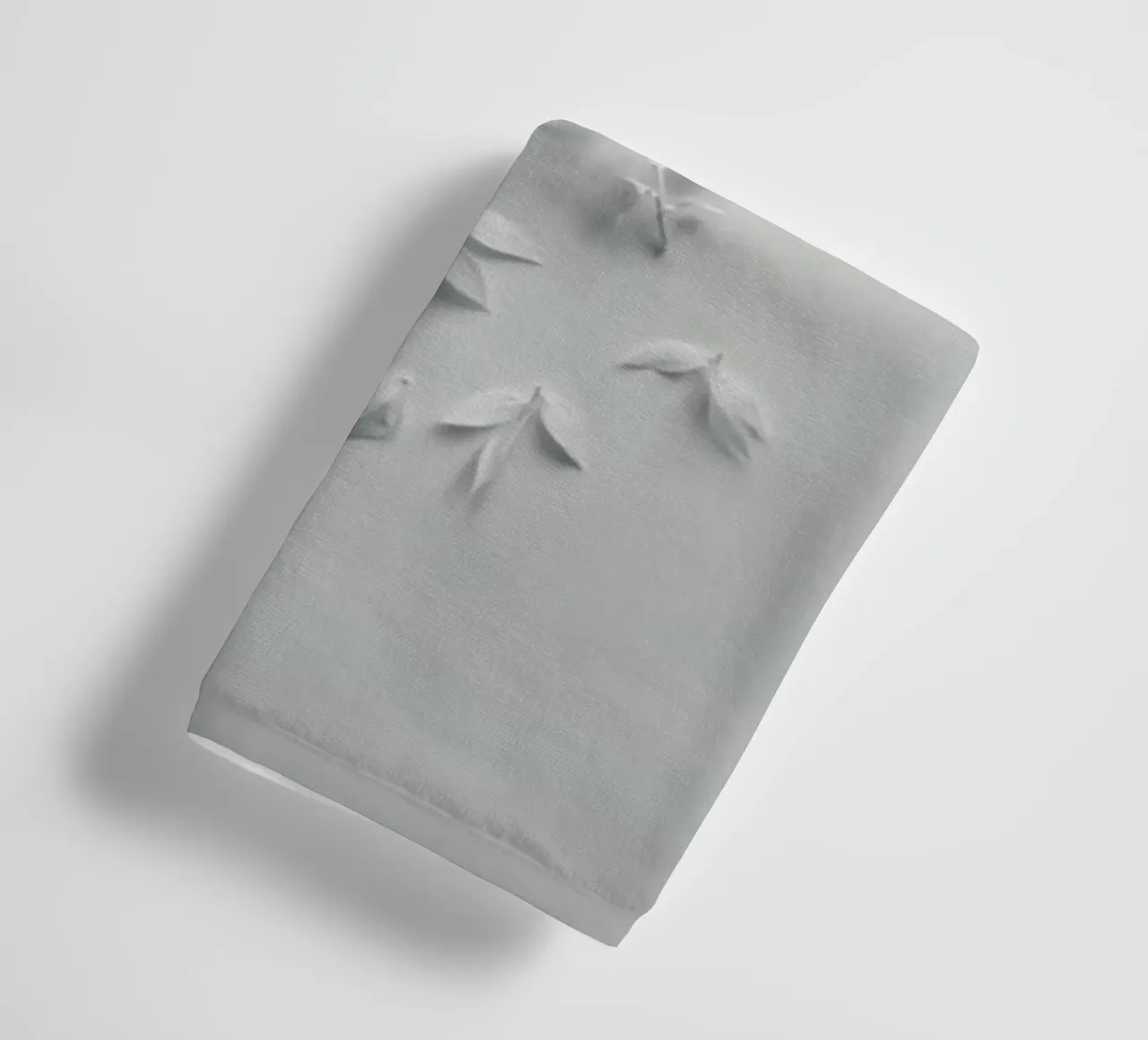 Minimalism White Bouquet Handtuch von Studio Nahili