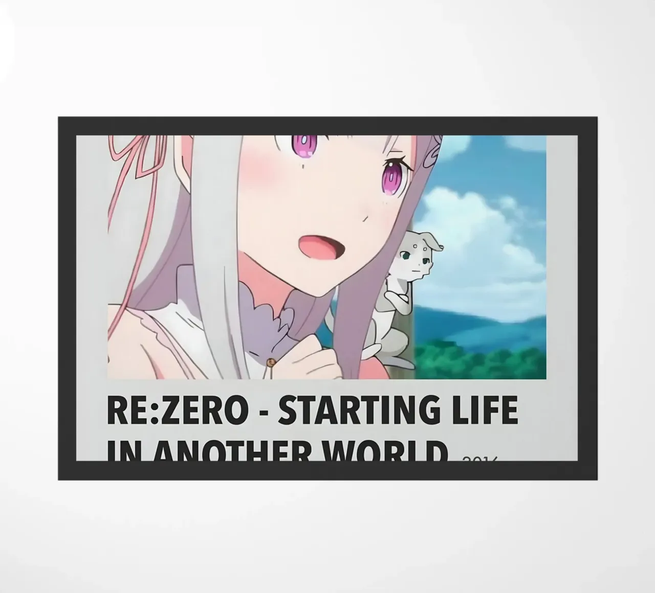 RE ZERO - STARTING LIFE IN ANOTHER WORLD  2016 zerbino da Totoya