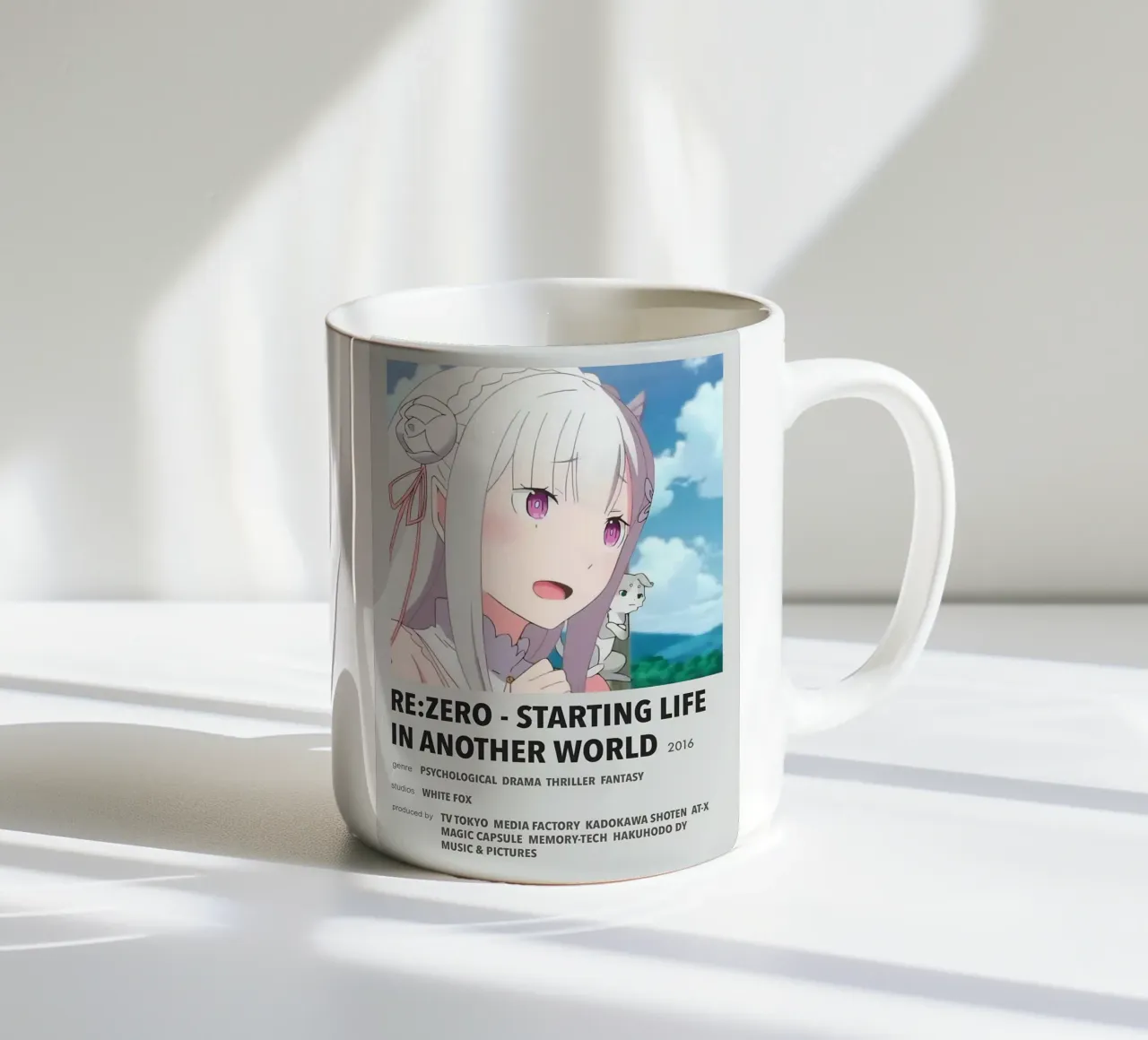 RE ZERO - STARTING LIFE IN ANOTHER WORLD  2016 tazza in ceramica da Totoya