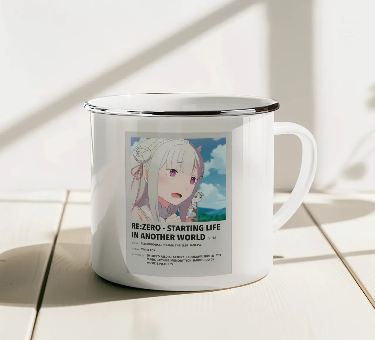 RE ZERO - STARTING LIFE IN ANOTHER WORLD  2016 tazza in smalto da Totoya