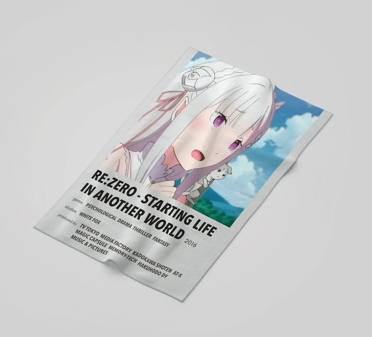 RE ZERO - STARTING LIFE IN ANOTHER WORLD  2016 telo mare da Totoya