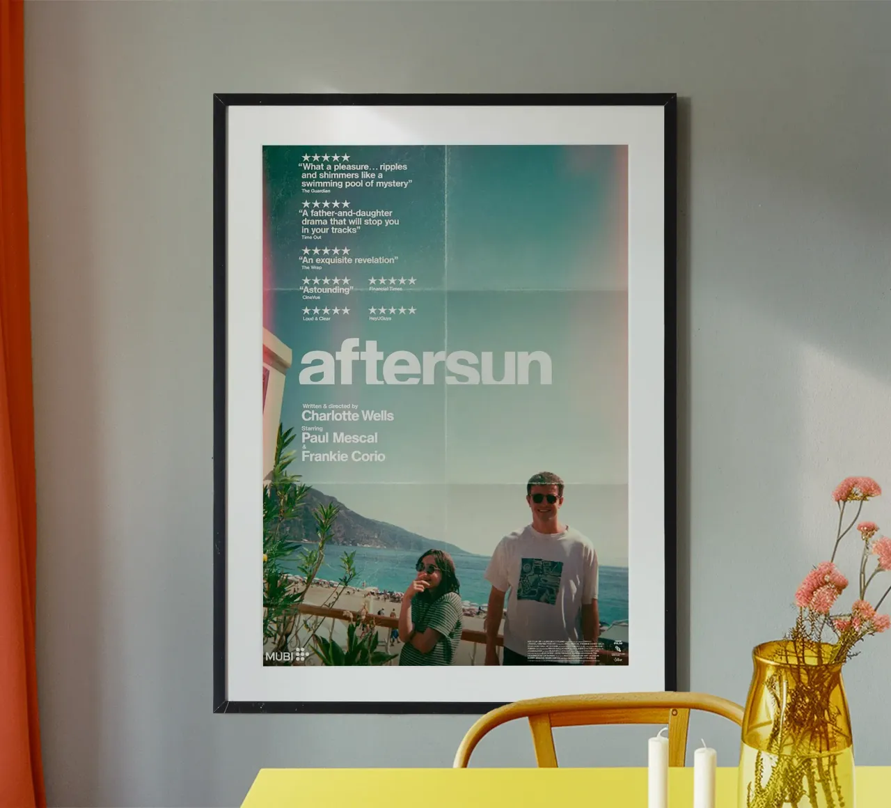 Aftersun poster da Attaboy Dsgn