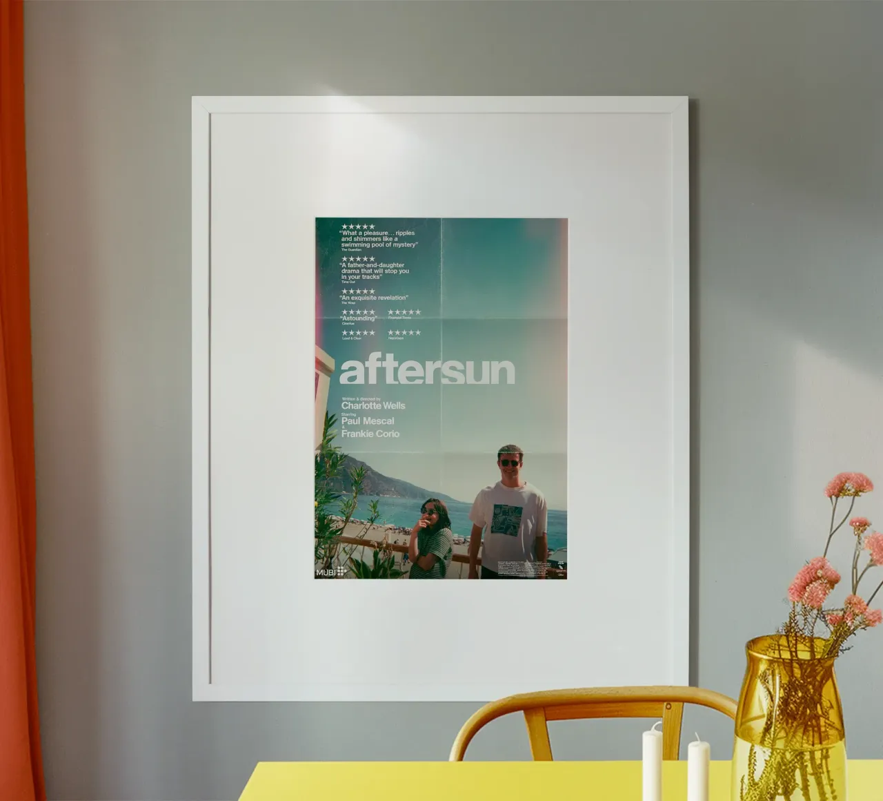 Aftersun poster da Attaboy Dsgn