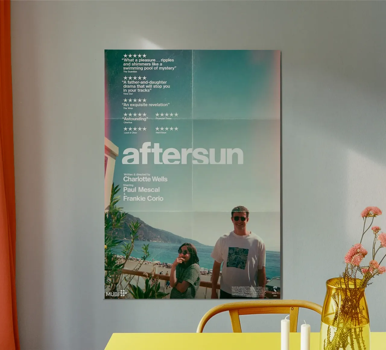 Aftersun poster da Attaboy Dsgn