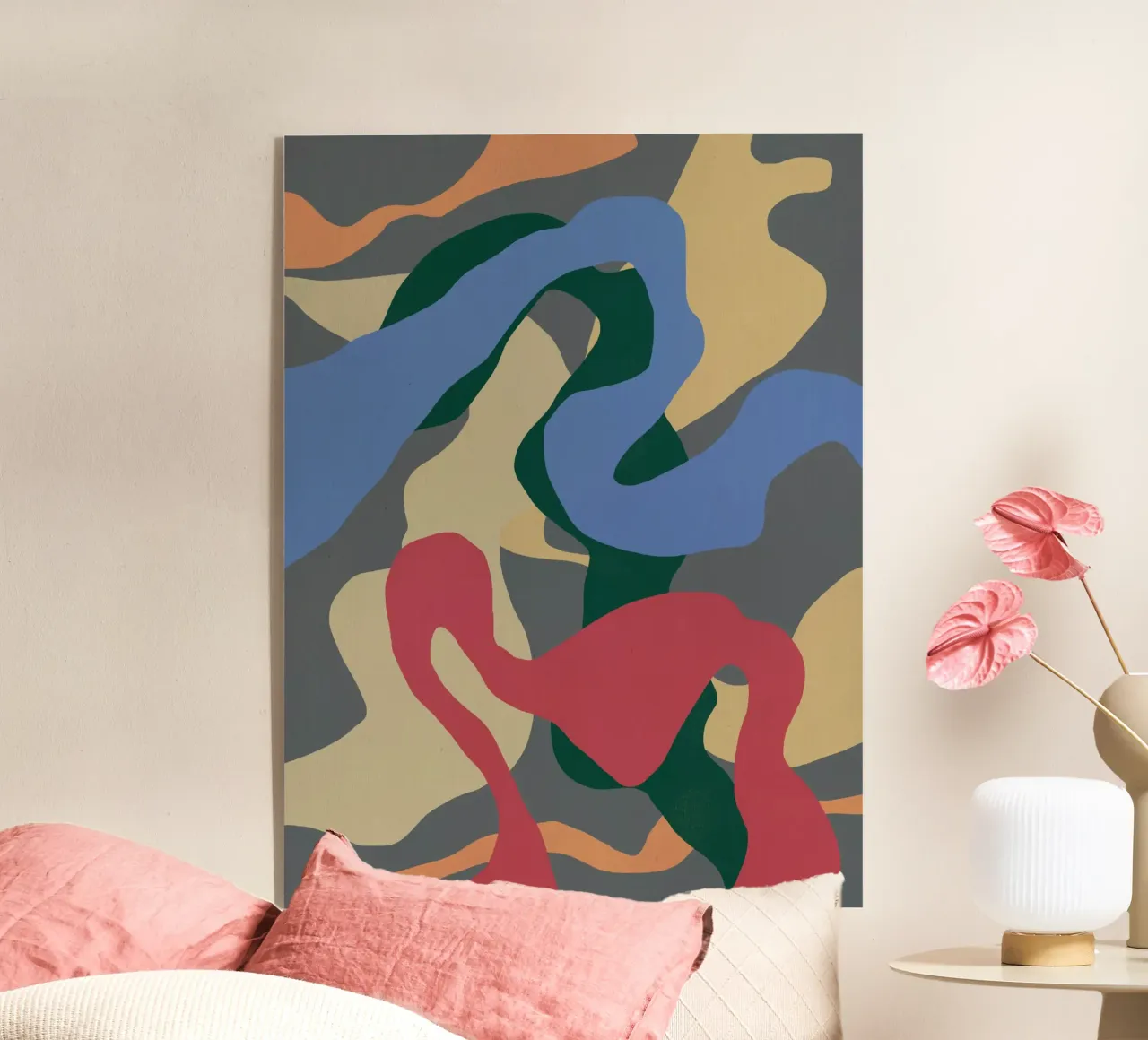 Color splat pattern plexiglass da Little Dean