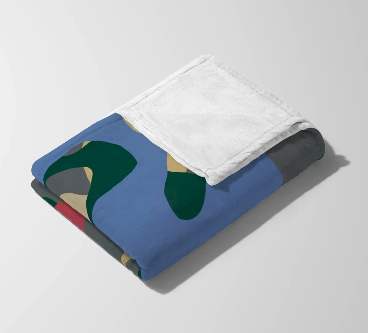 Modello a schizzi di colore coperta in pile da Little Dean