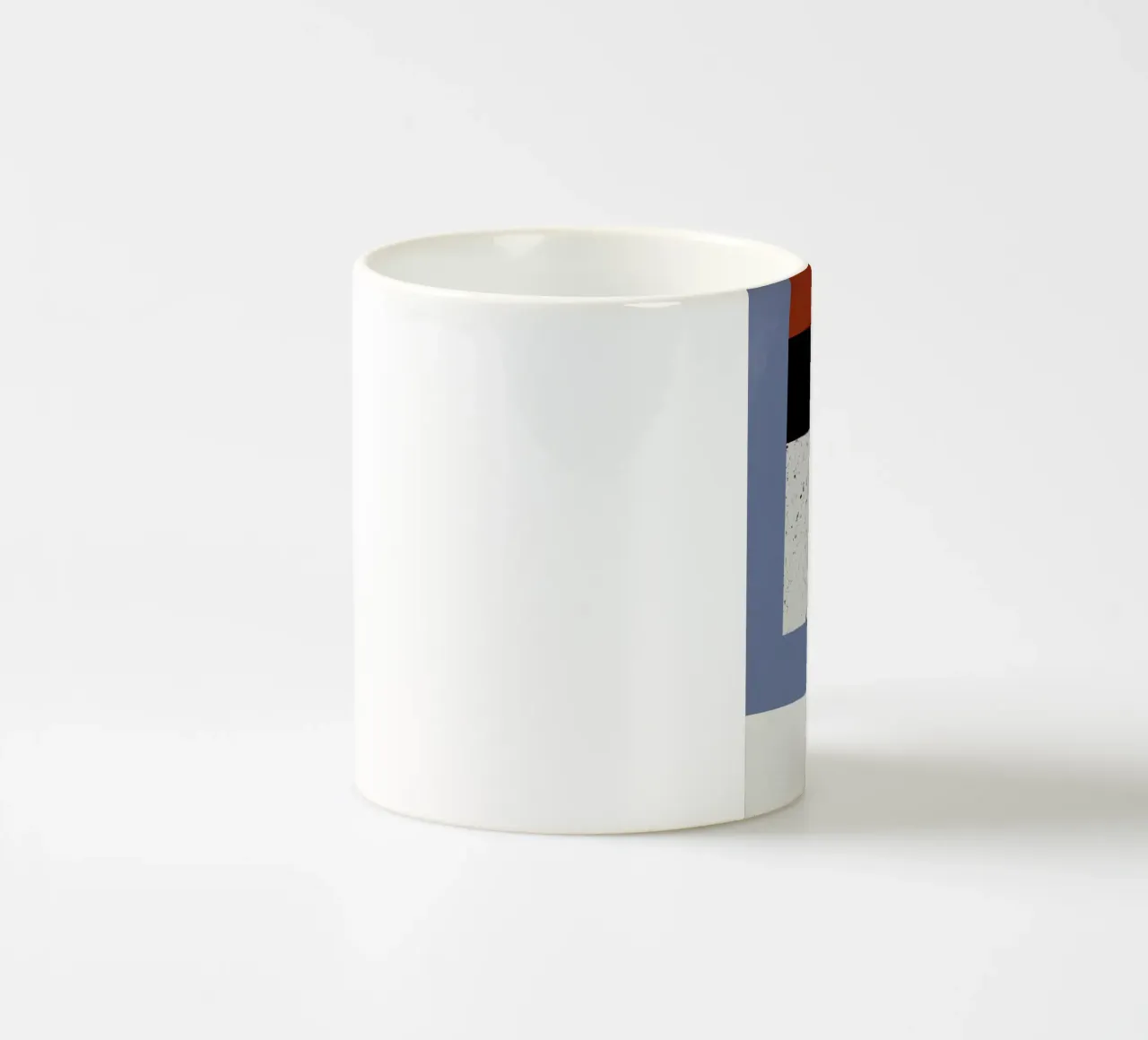 Collage minimale 02 tazza in ceramica da Little Dean
