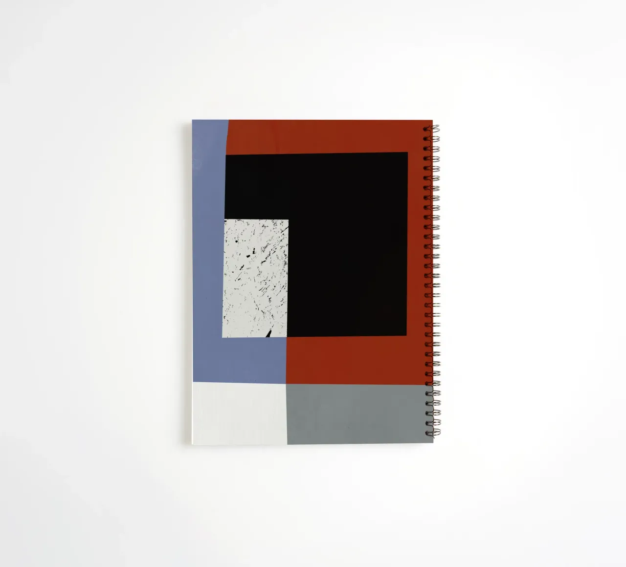Minimal Collage 02 spiral notebook by Little Dean