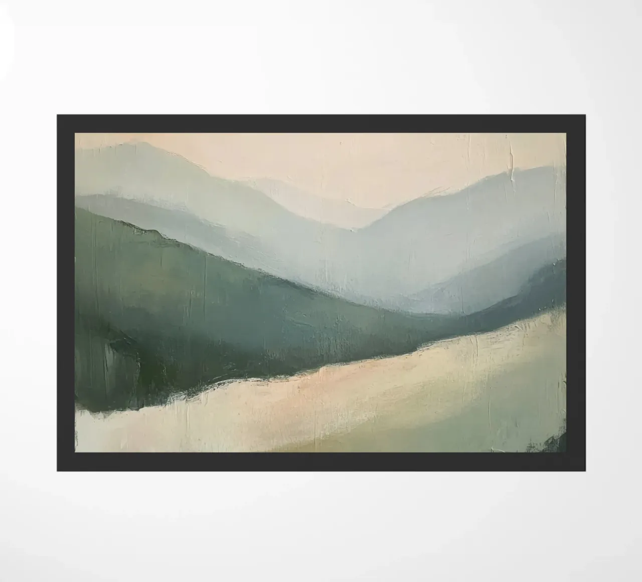 Impasto rest doormat by Euphoria Theresa