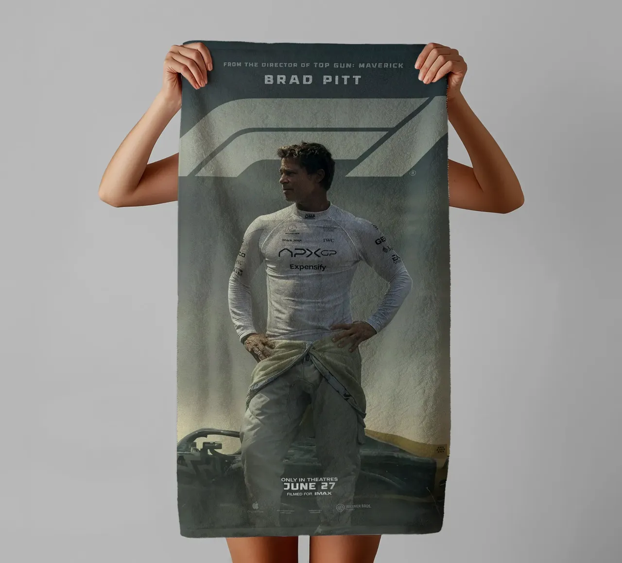 F1 — Speed, Grit, and Glory asciugamano da bagno da Attaboy Dsgn
