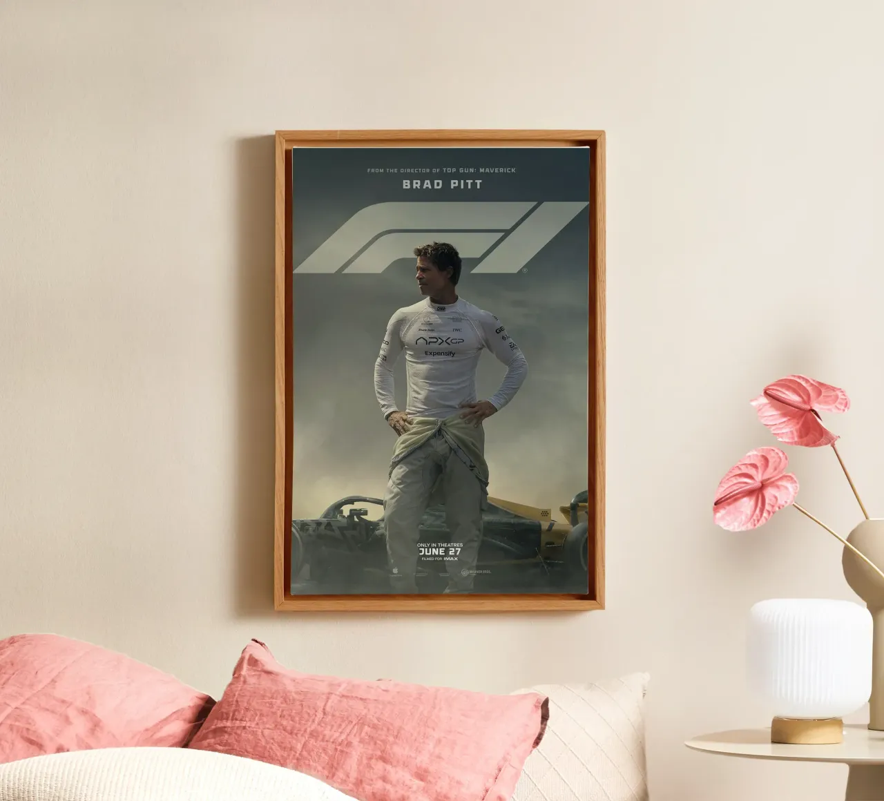 F1 — Speed, Grit, and Glory canvas by Attaboy Dsgn
