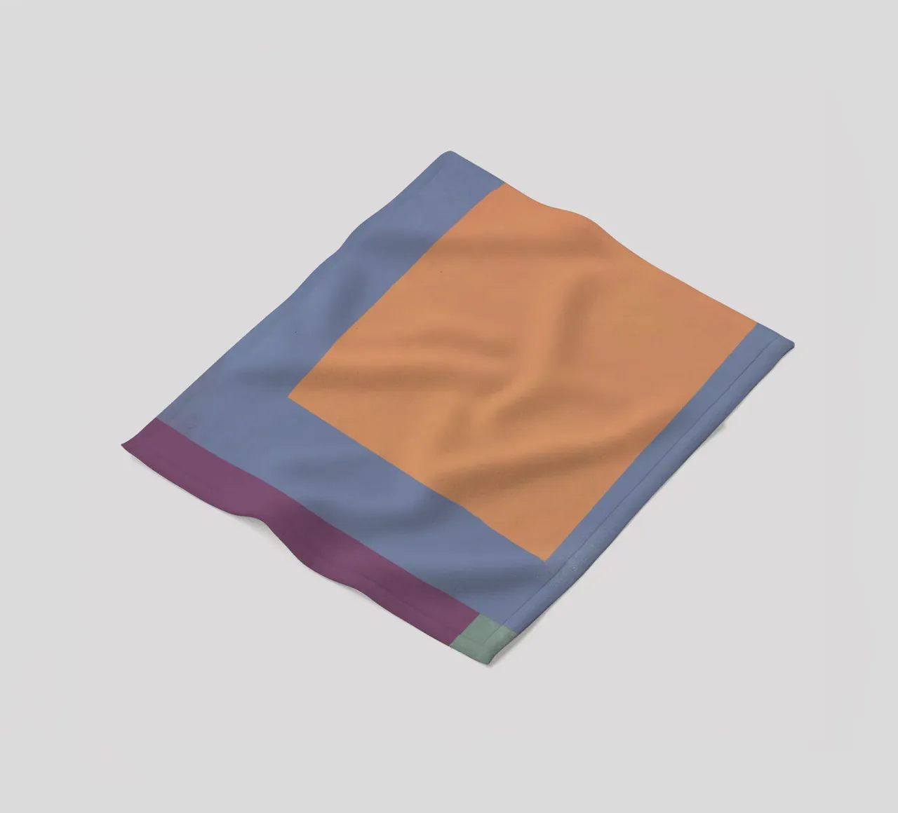 Minimal Collage fleece blanket by Little Dean