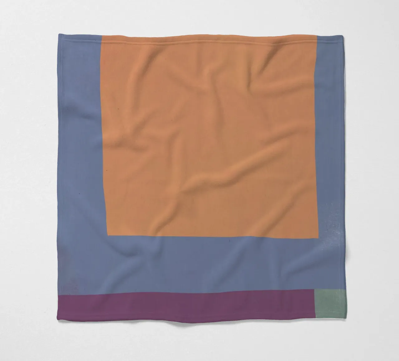 Minimal Collage fleece blanket by Little Dean