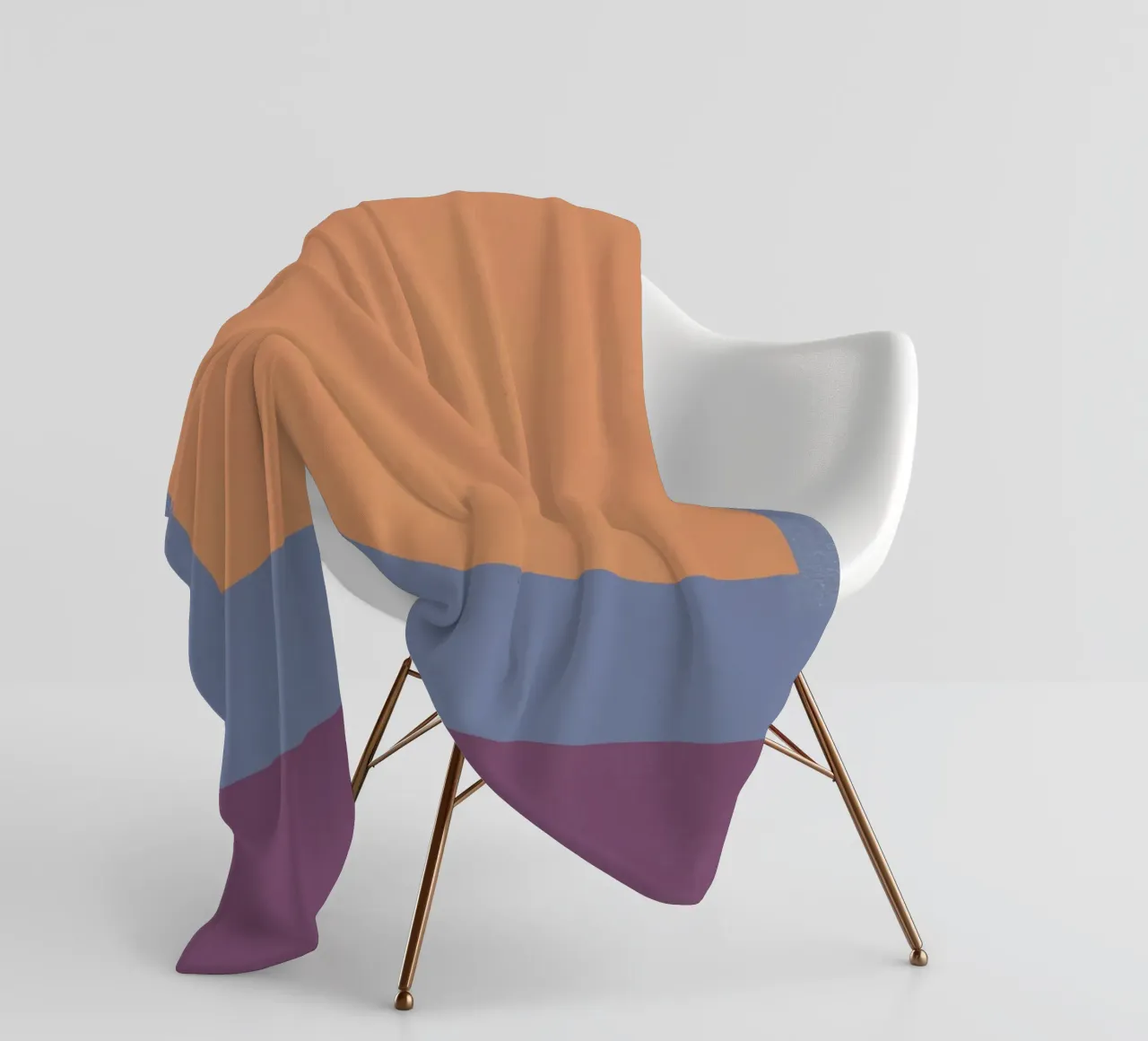 Minimal Collage fleece blanket by Little Dean