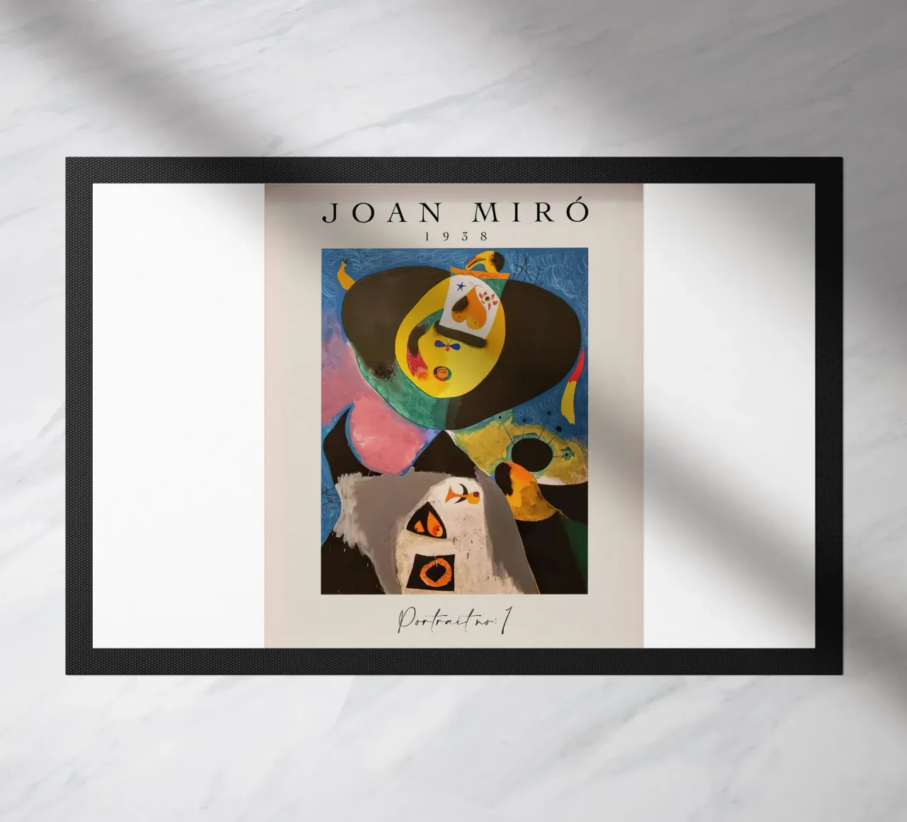 Joan Miro 1938 Ritratto n. 1 zerbino da phillipp veisenberg