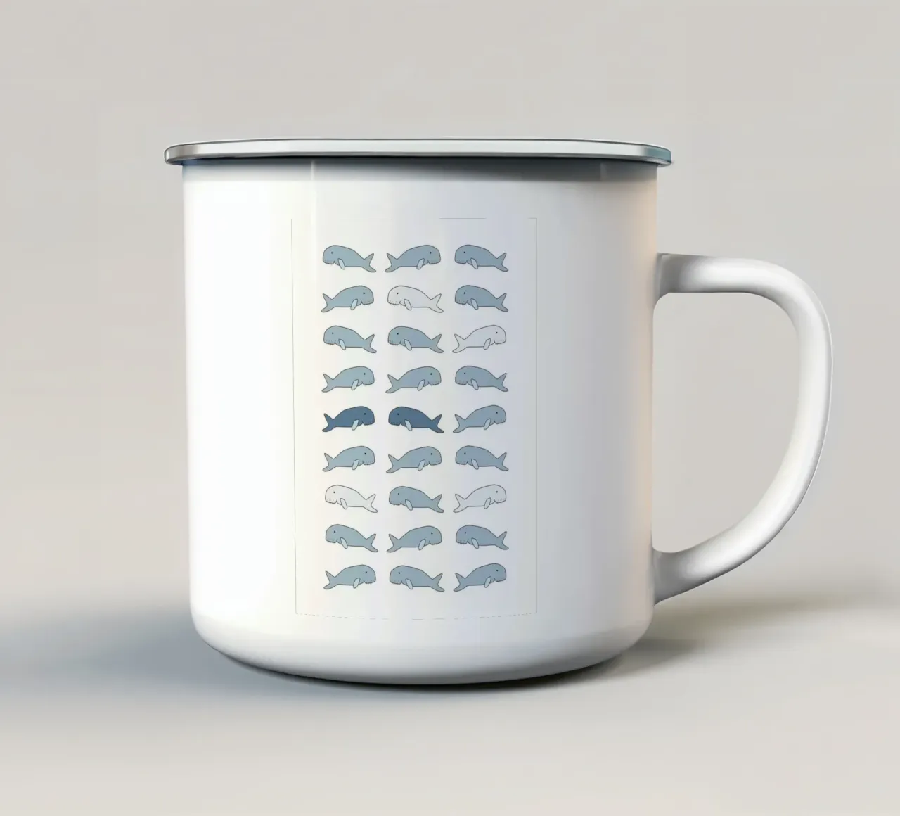 Du Gong tazza in smalto da Designs by Birdy