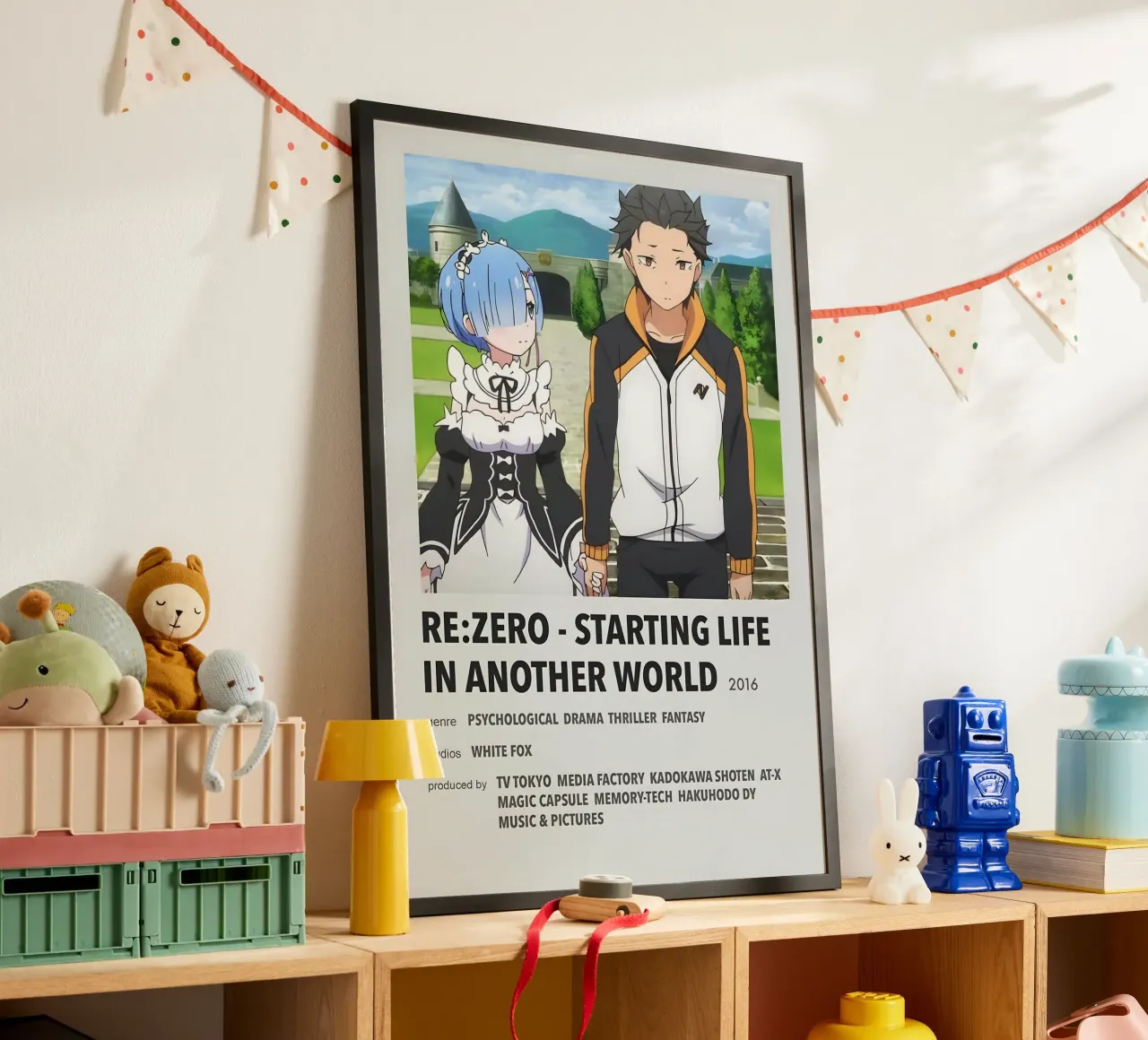 RE ZERO - STARTING LIFE IN ANOTHER WORLD 2016 poster da Totoya