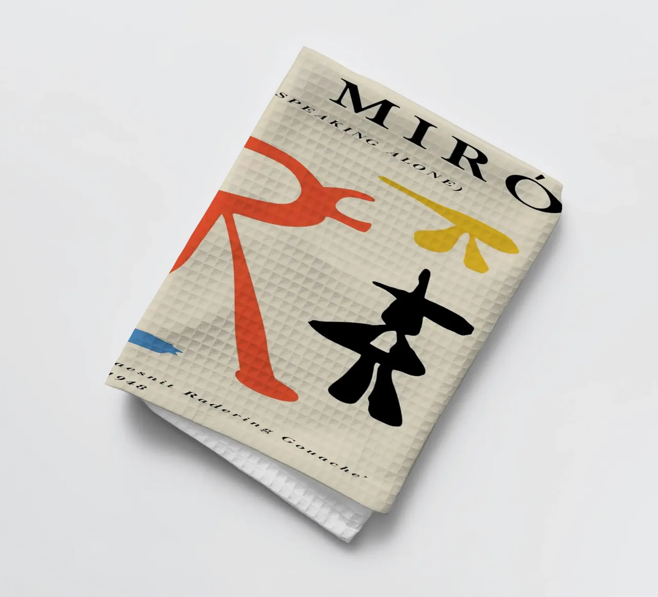 Joan Miro Parler Seul ("Sola") 1948 canovaccio da cucina da phillipp veisenberg
