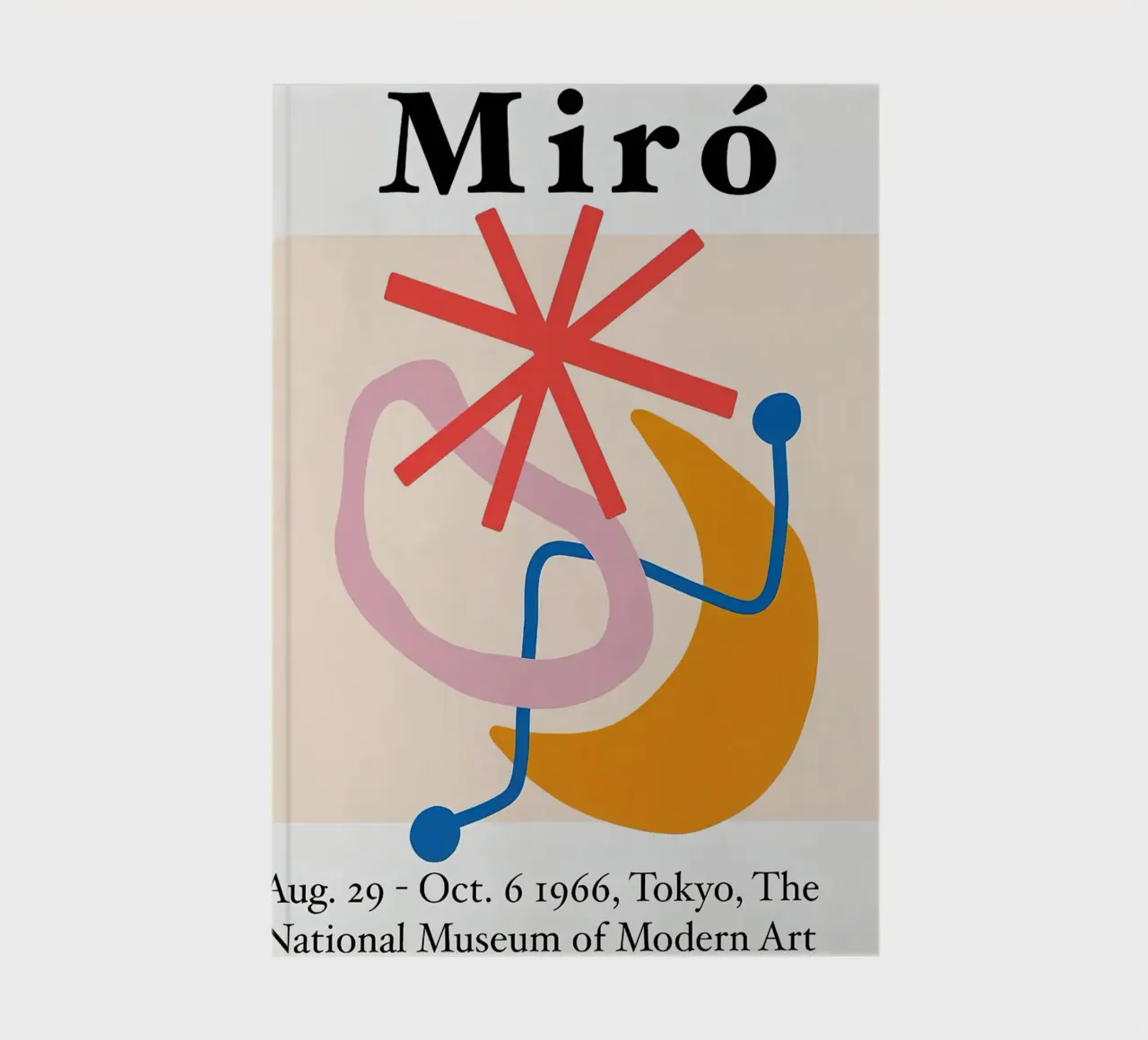 Miro 1966 notebook by phillipp veisenberg