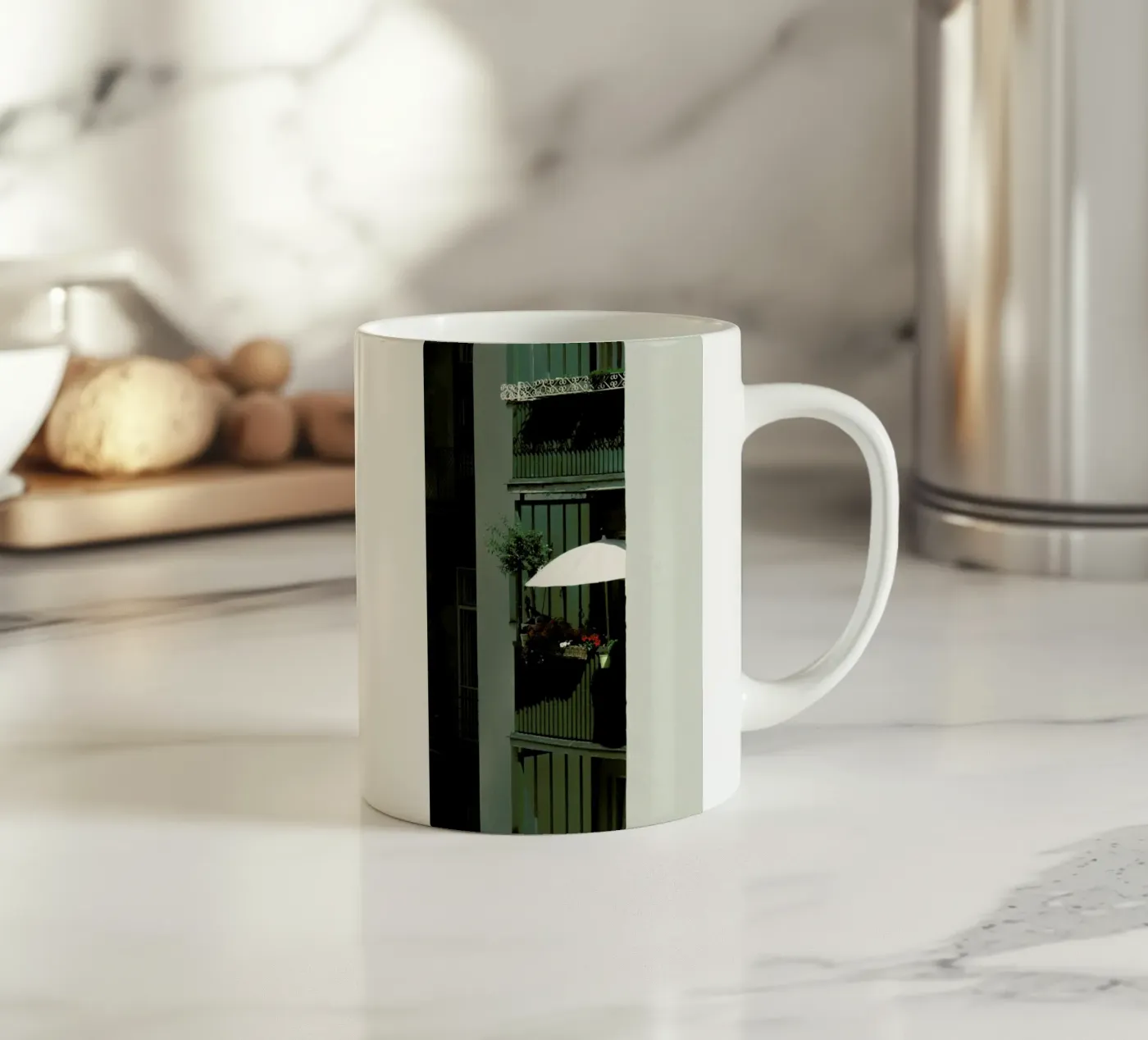 Bloom ceramic mug by Picture On The Fridge