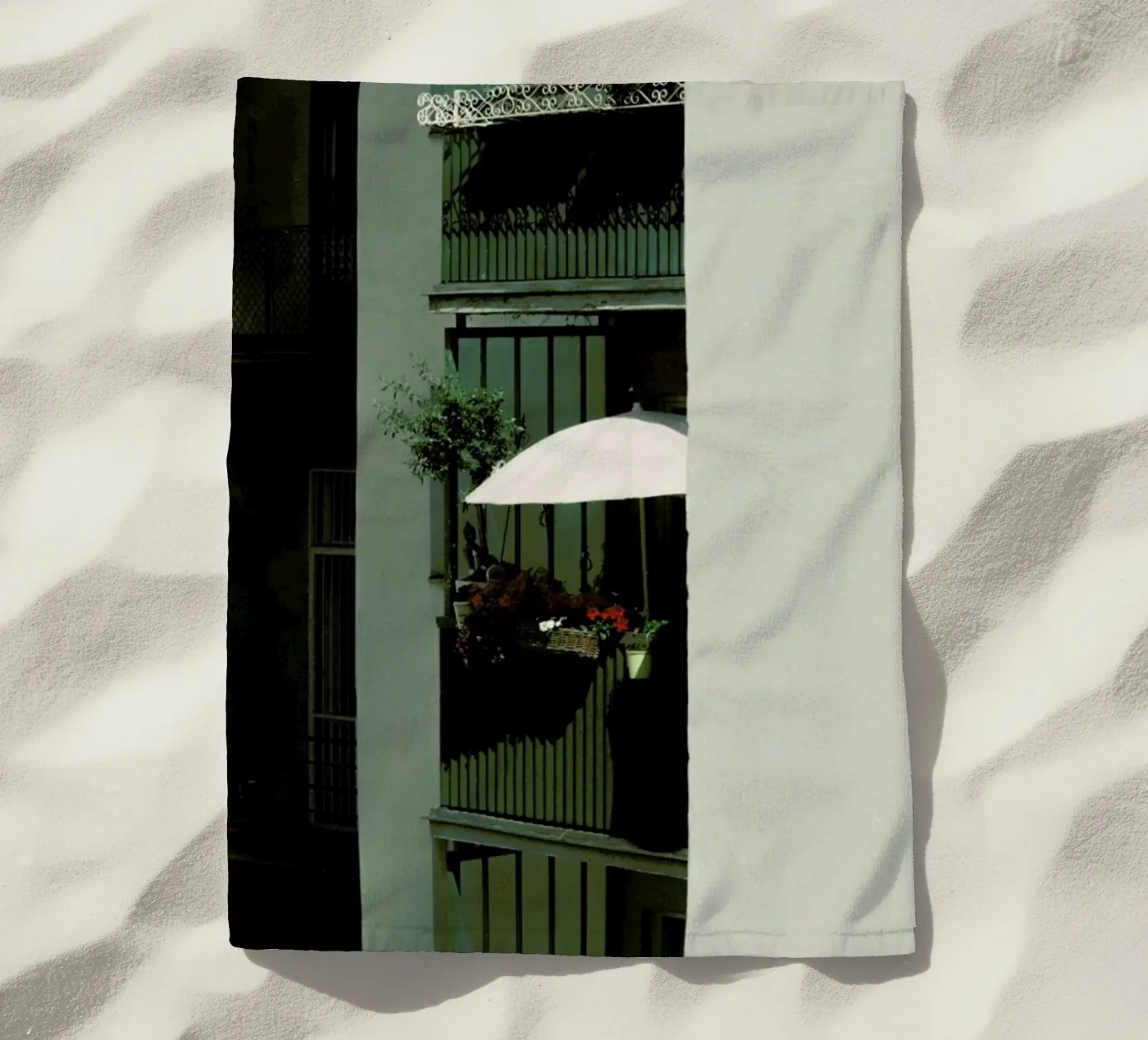 Bloom beach towel by Picture On The Fridge