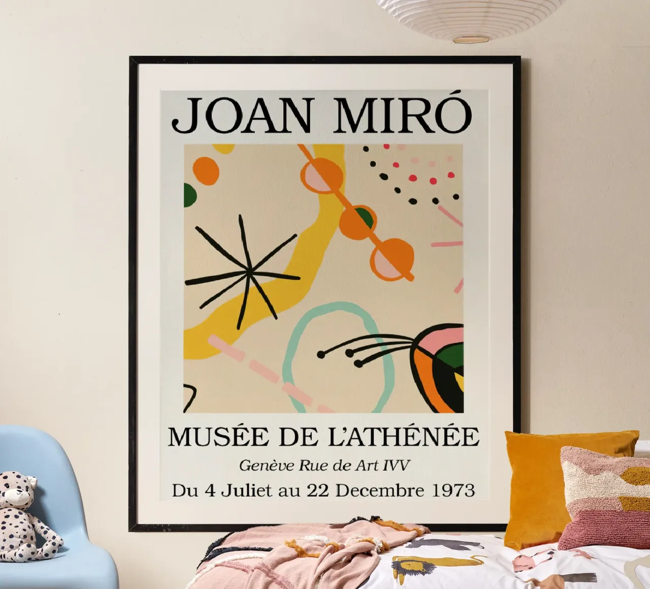 Joan Miro Musee De Lathenee 1973 carta hahnemühle da phillipp veisenberg