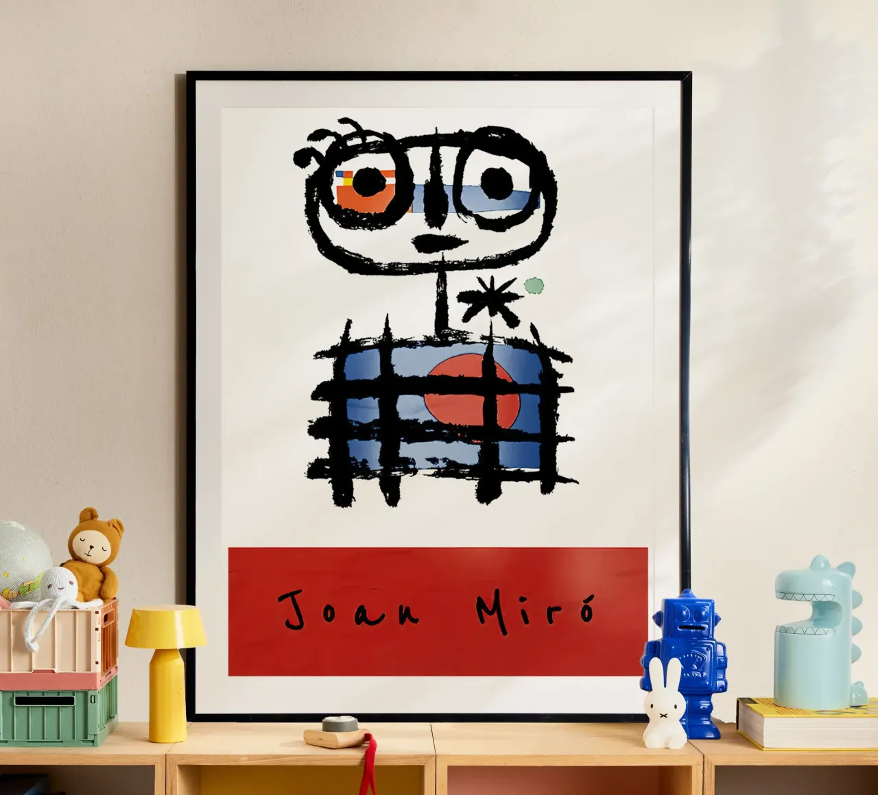 Joan Miró Devorador de Sol poster de phillipp veisenberg