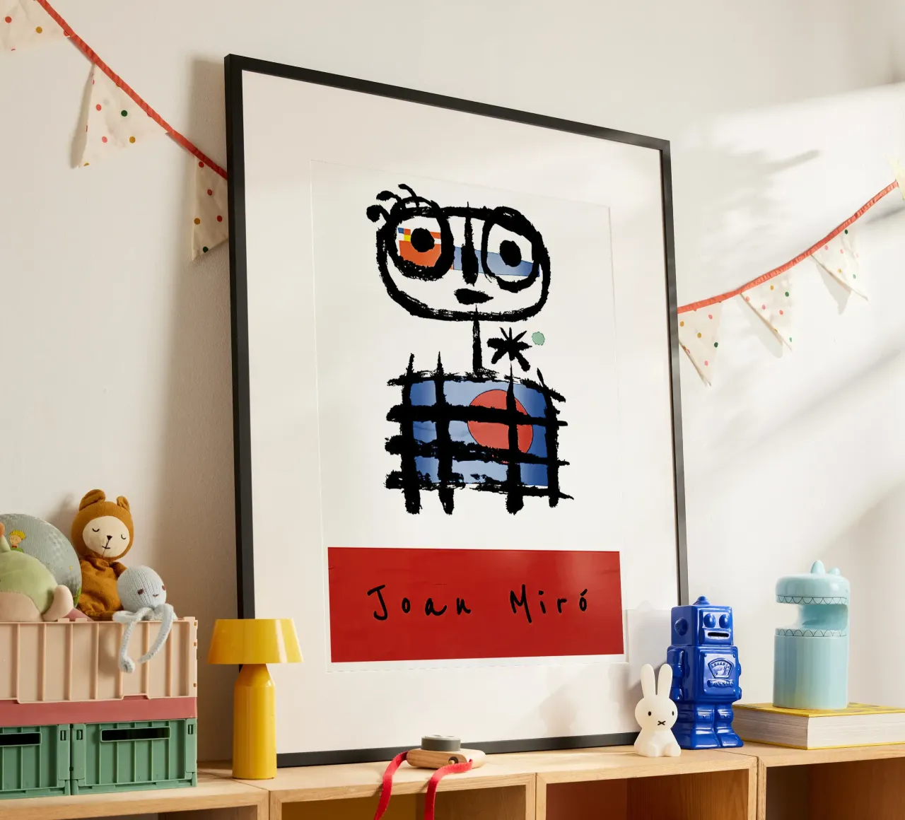Joan Miró Devorador de Sol poster de phillipp veisenberg