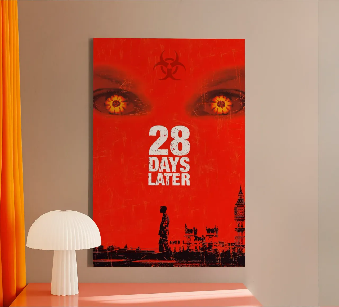 28 Days Later tela con Cornice a cassetta da Attaboy Dsgn