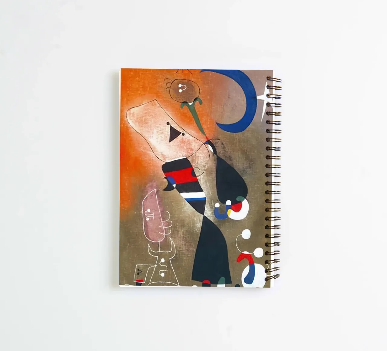 Modern Abstract Art spiral notebook by phillipp veisenberg