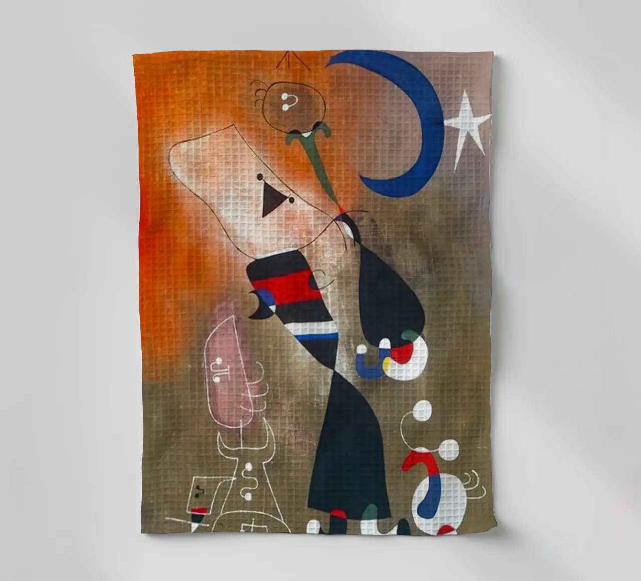Moderne abstrakte Kunst Geschirrtuch von phillipp veisenberg