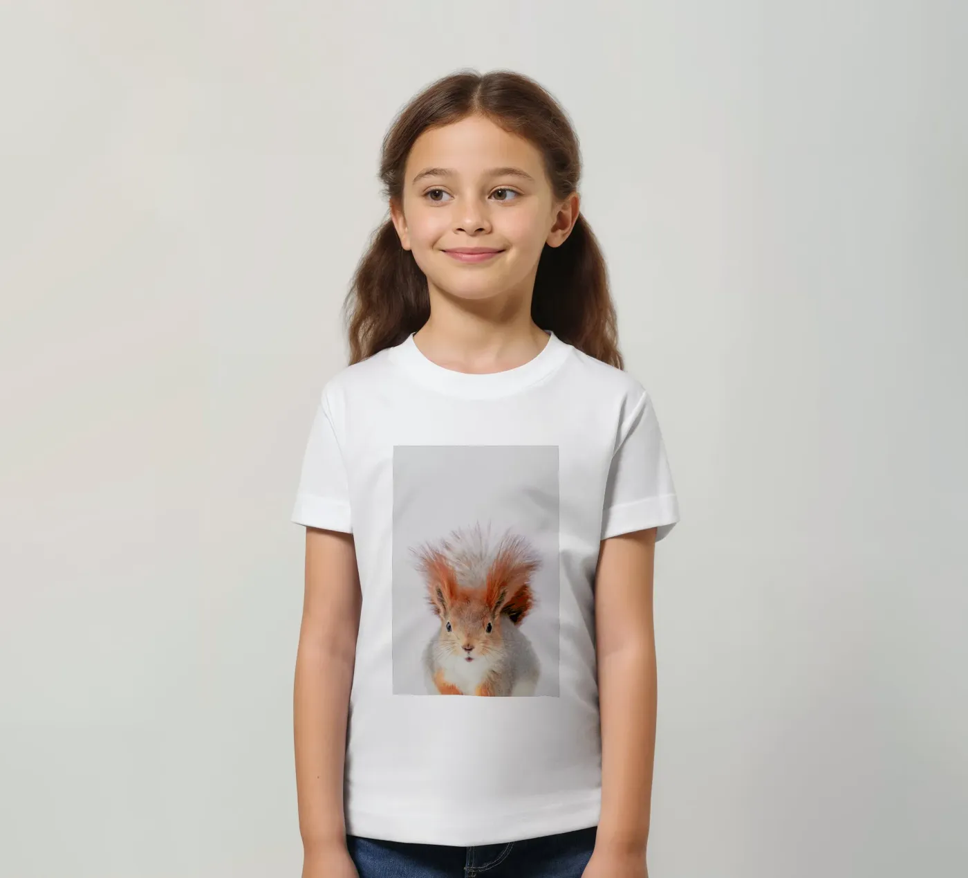 Red Squirrel kinder t-shirt van Paws & Claws
