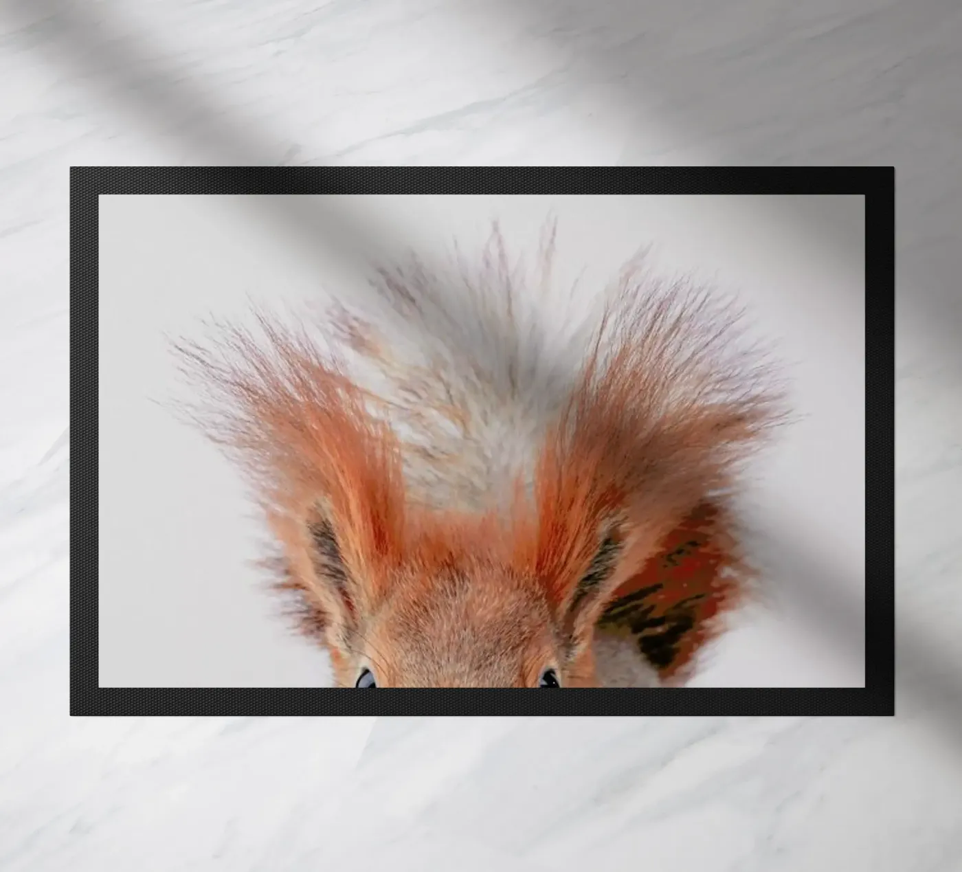 Red Squirrel Fußmatte von Paws & Claws