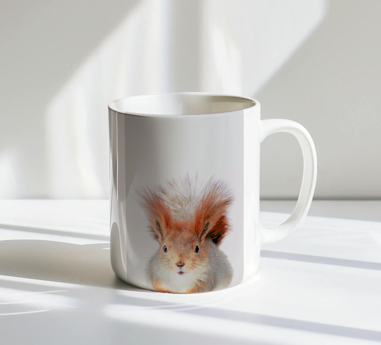 Red Squirrel tazza in ceramica da Paws & Claws
