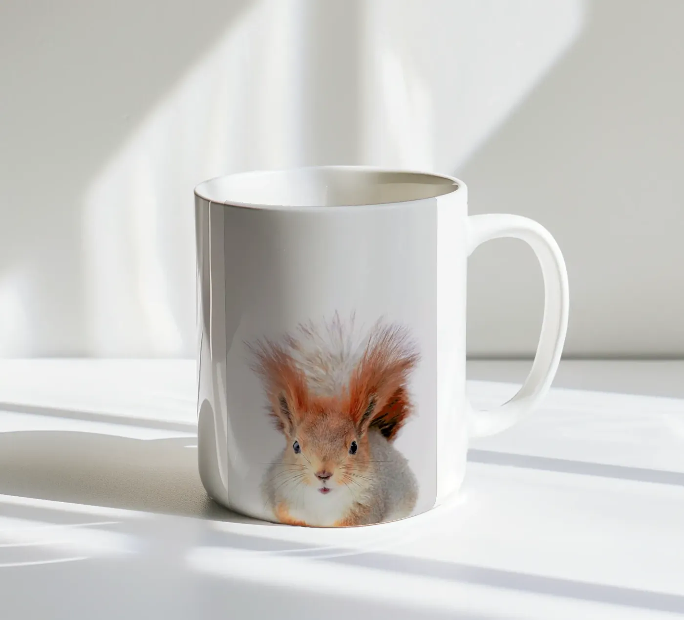 Red Squirrel ceramic mug by Paws & Claws