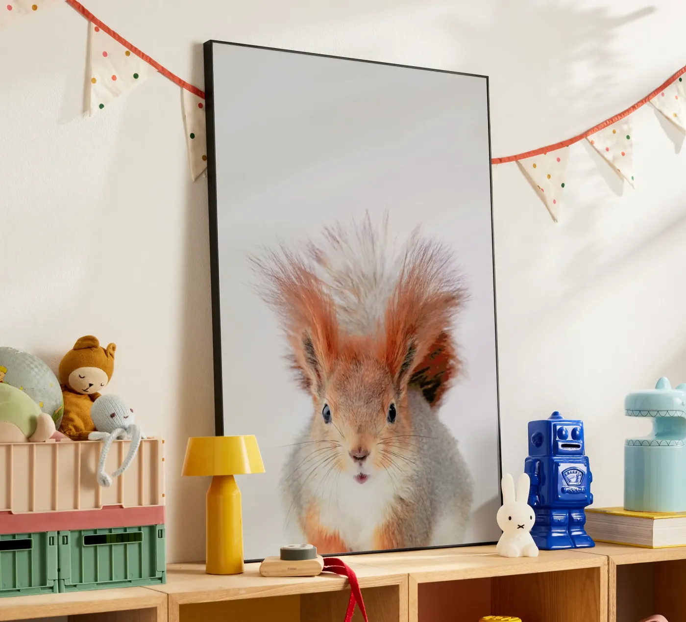 Red Squirrel forex plate by Paws & Claws