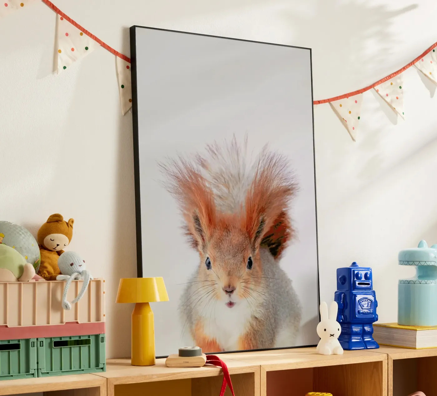 Red Squirrel forex plate by Paws & Claws