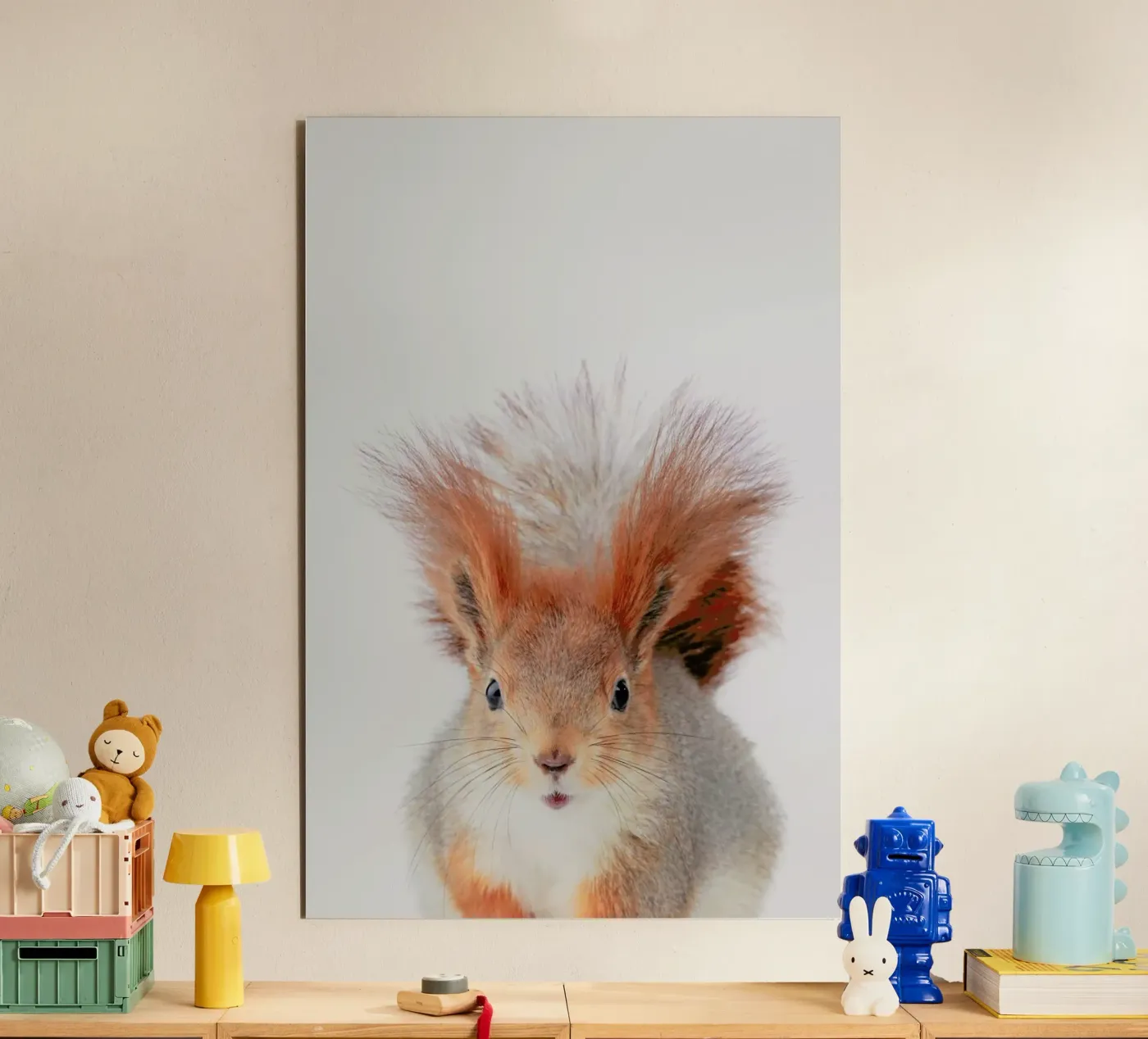 Red Squirrel forex plate by Paws & Claws