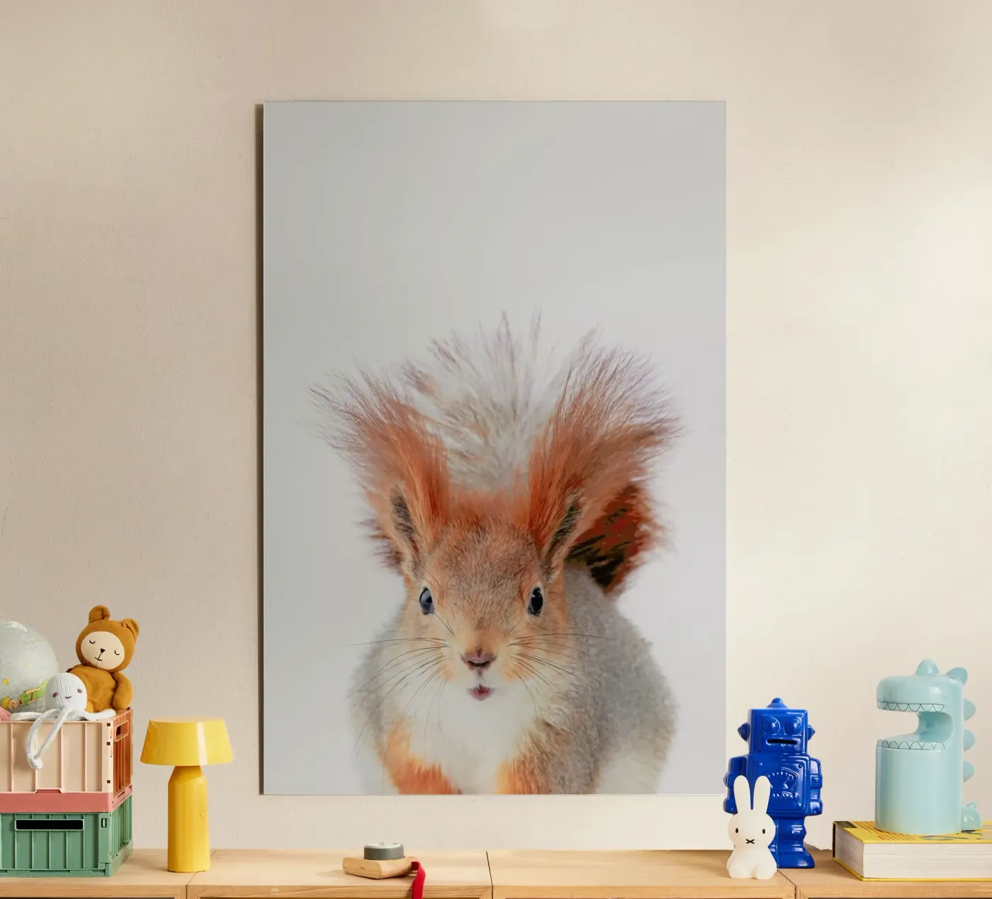 Red Squirrel forex plate by Paws & Claws