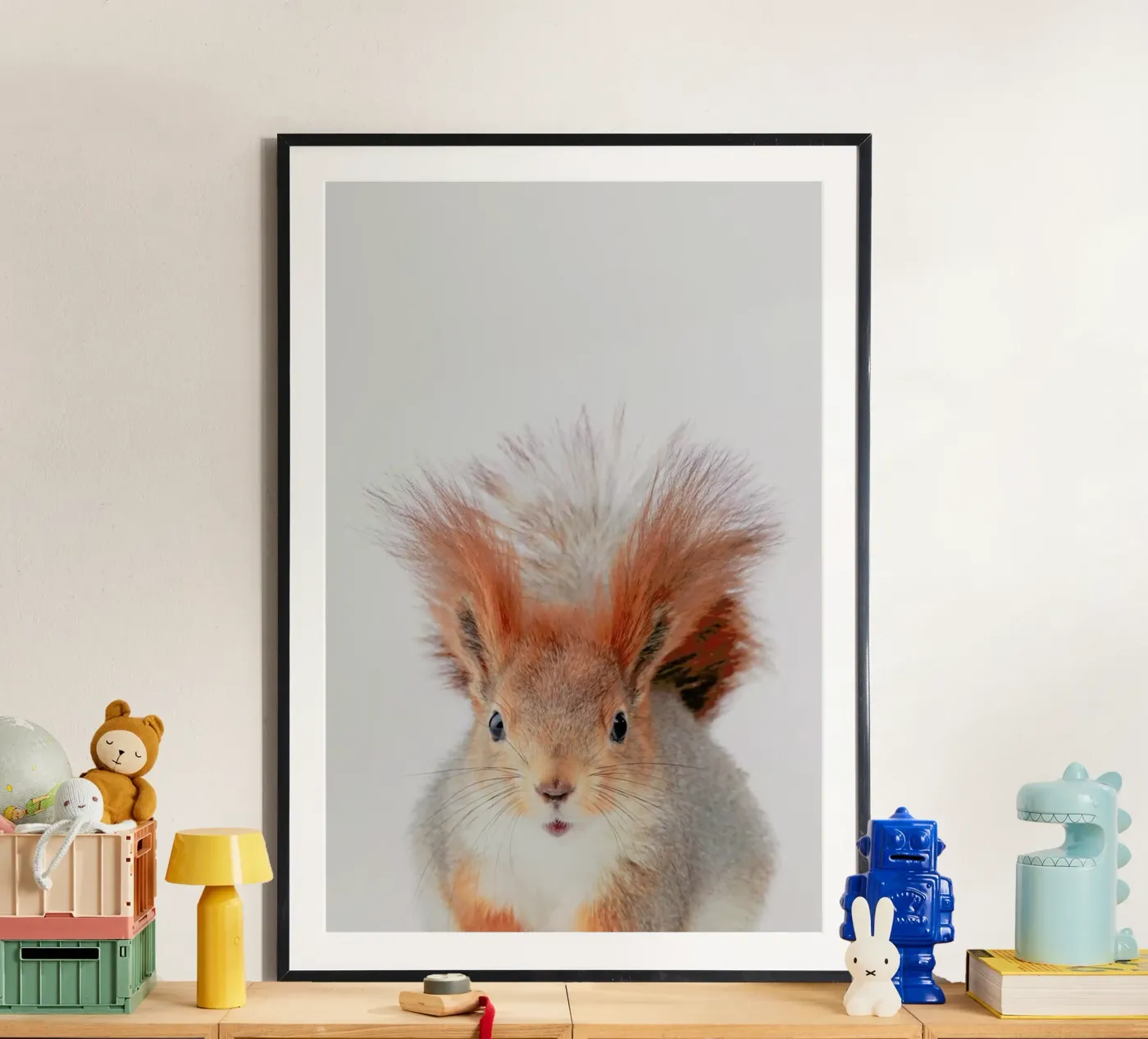 Red Squirrel poster van Paws & Claws