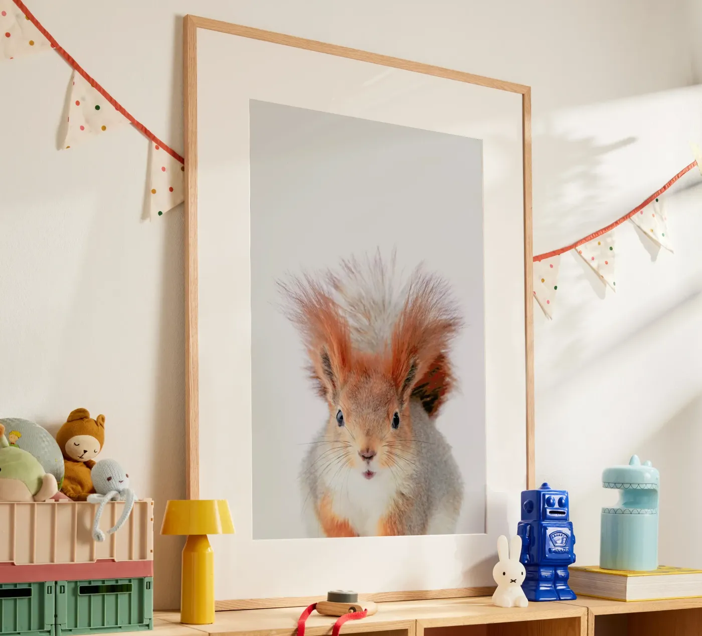 Red Squirrel poster van Paws & Claws