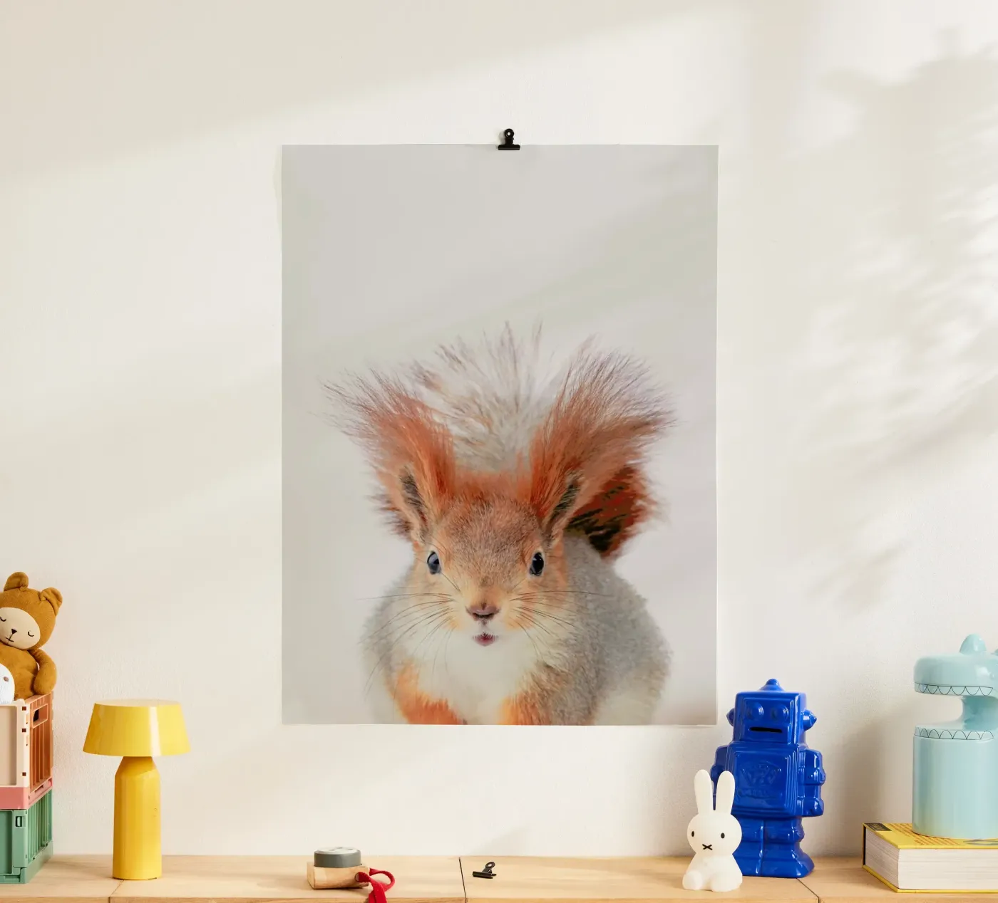 Red Squirrel poster van Paws & Claws