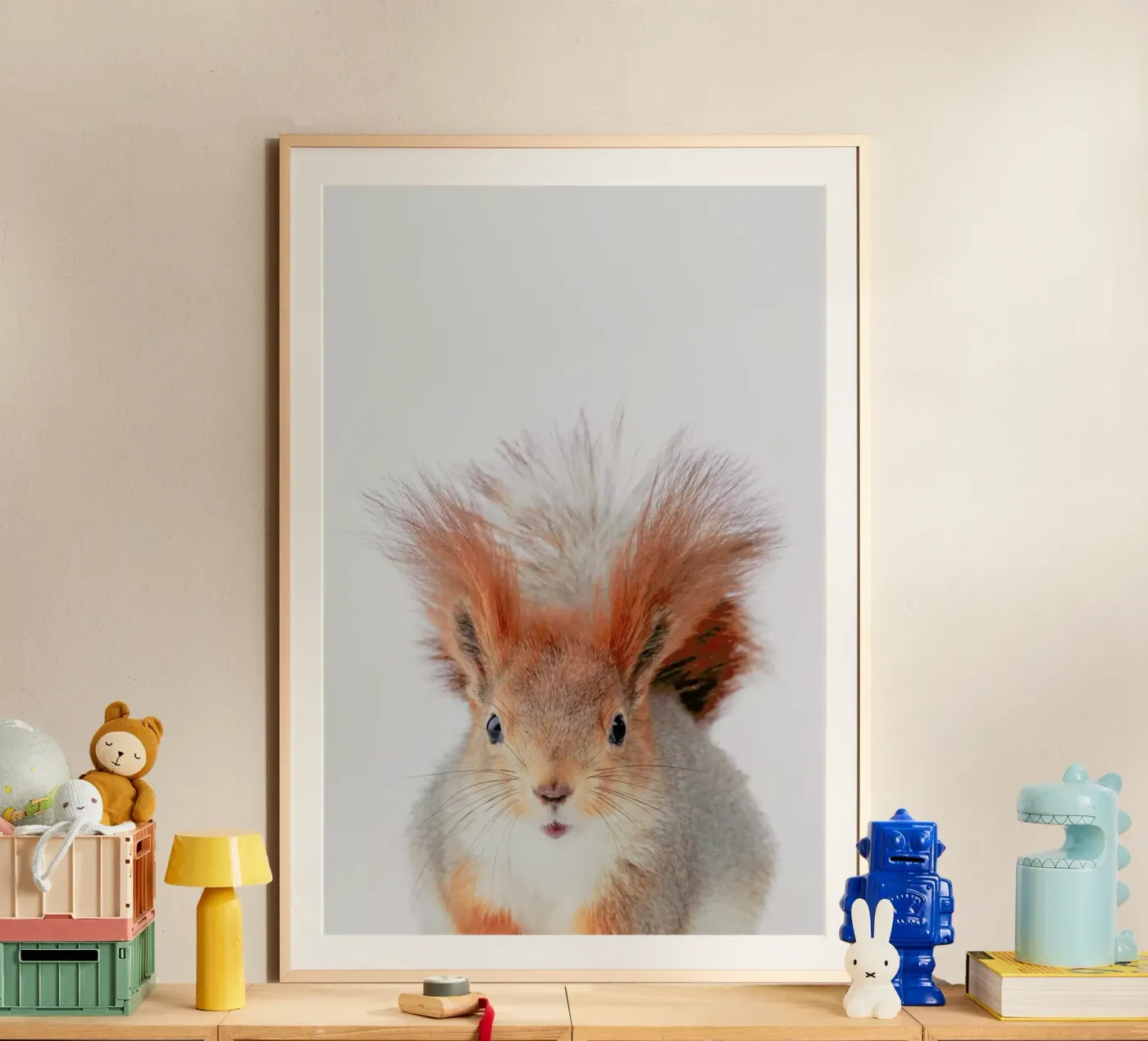 Red Squirrel poster de Paws & Claws