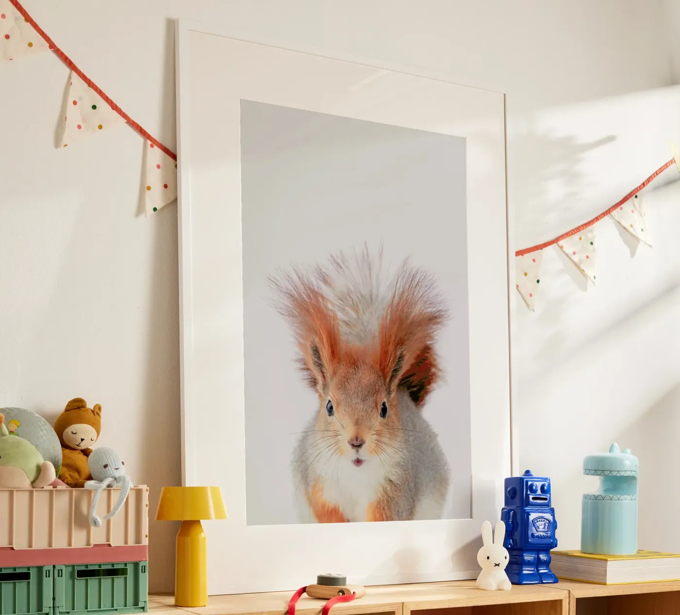 Red Squirrel poster van Paws & Claws