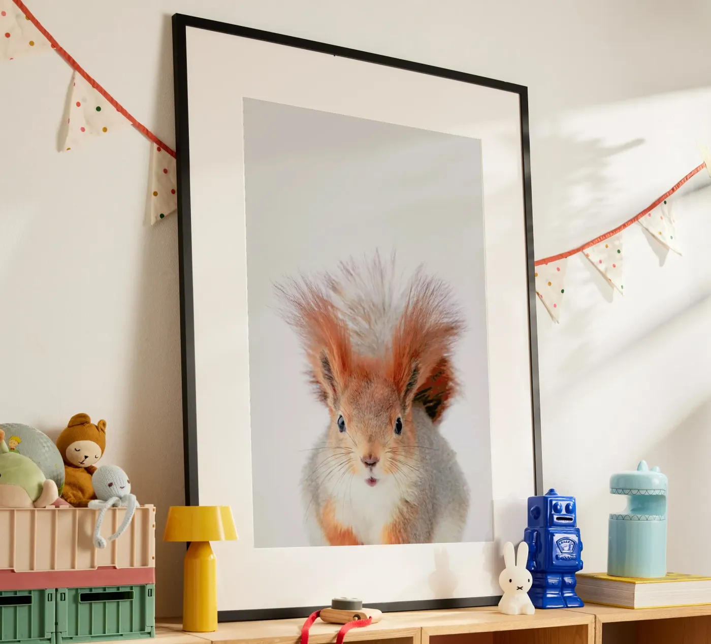 Red Squirrel poster van Paws & Claws