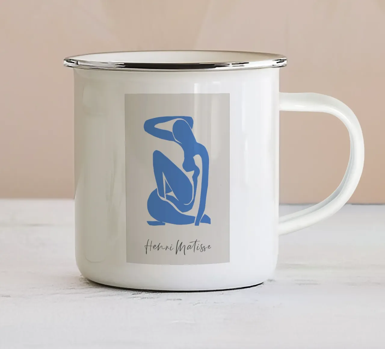 Henri Matisse Blu Nudo tazza in smalto da Kunzeworld