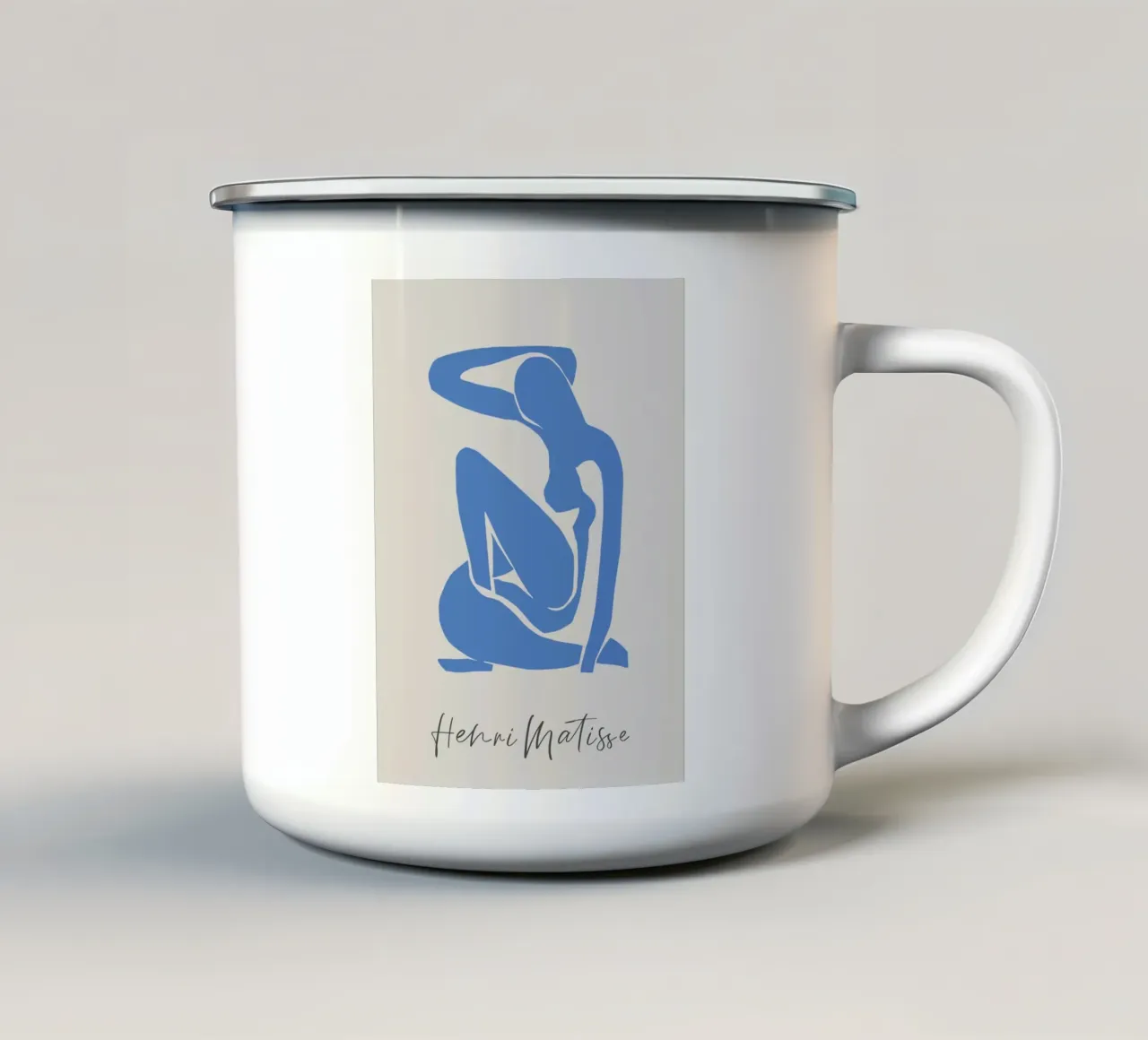 Henri Matisse Blu Nudo tazza in smalto da Kunzeworld